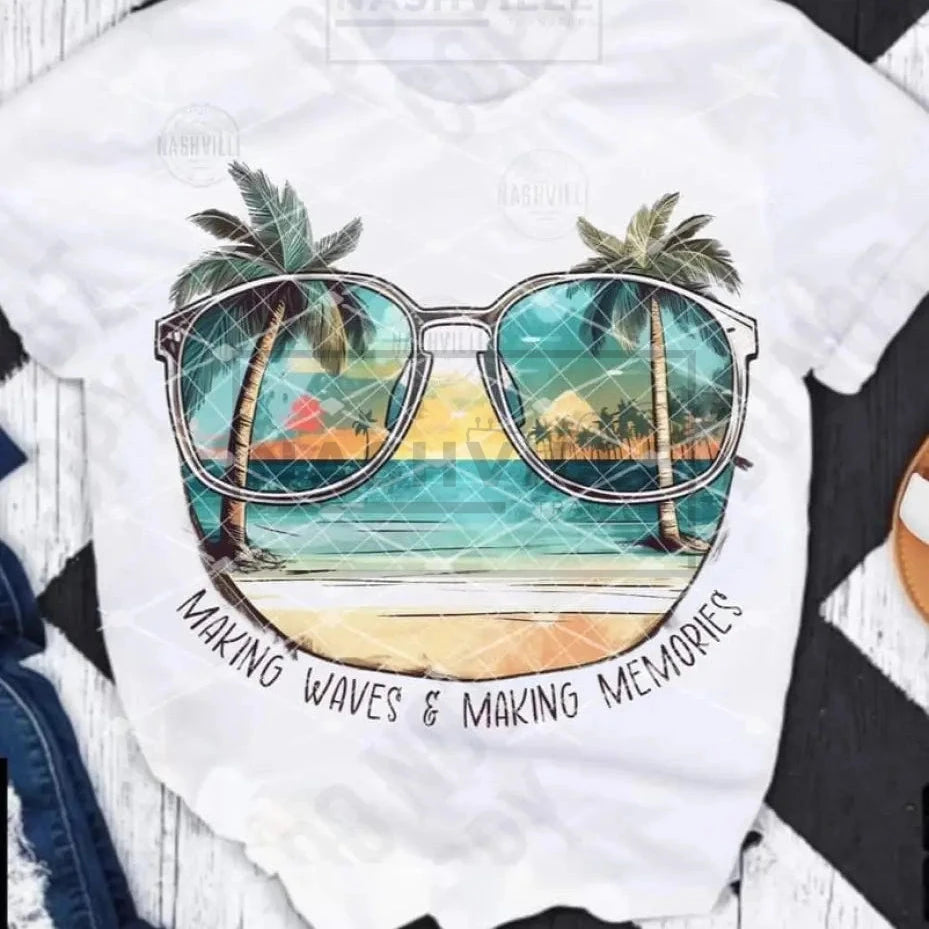 Making Waves And Making Memories Tee.