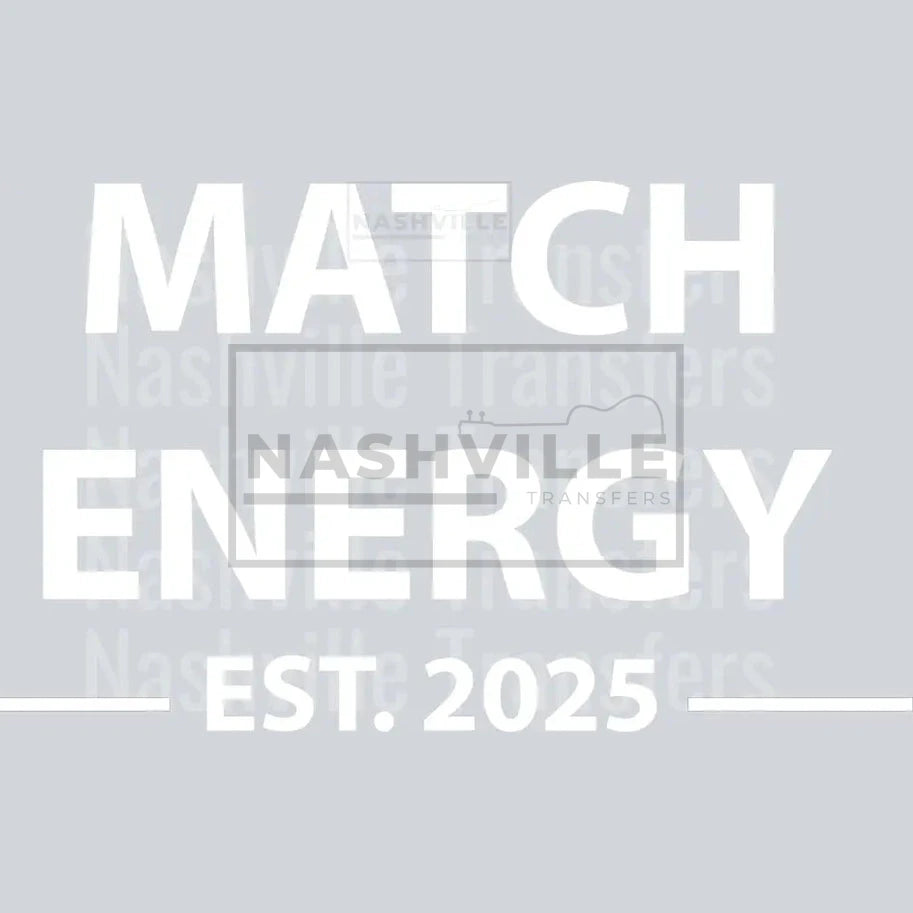MATCH ENERGY TRANSFER