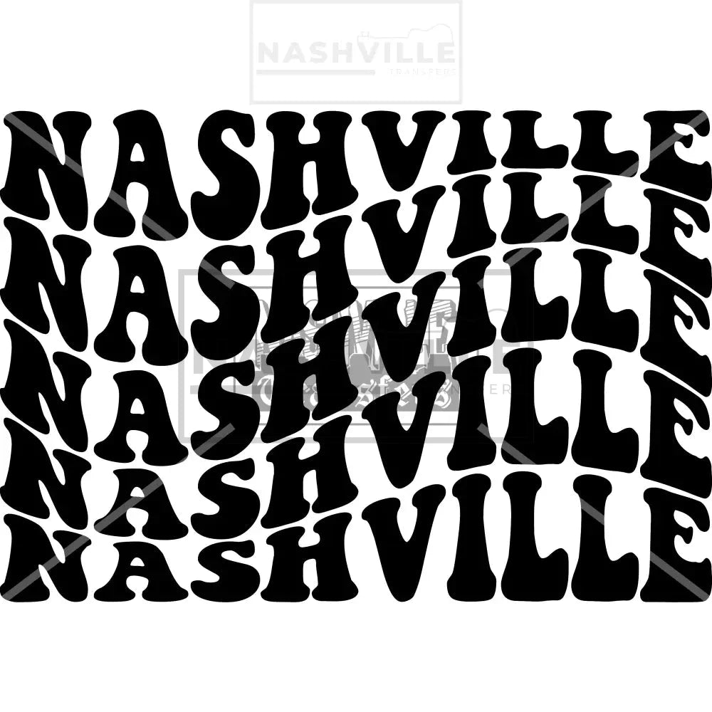 Nashville Stock Transfer. Sublimation / Black