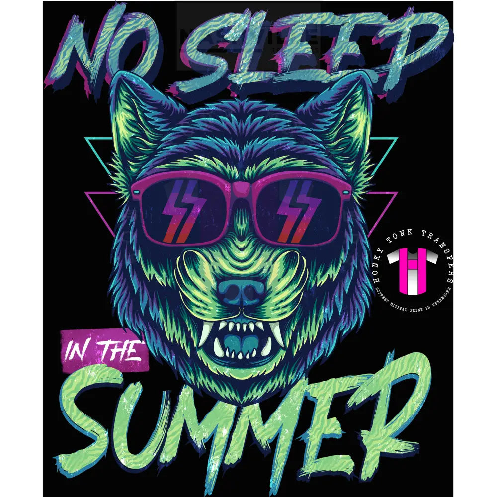 No Sleep In The Summer Animal Transfer.