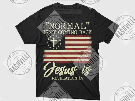 Normal Isnt Coming Back. Jesus Is Transfer.