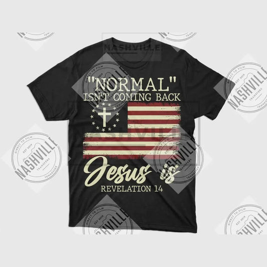Normal Isnt Coming Back. Jesus Is Transfer.