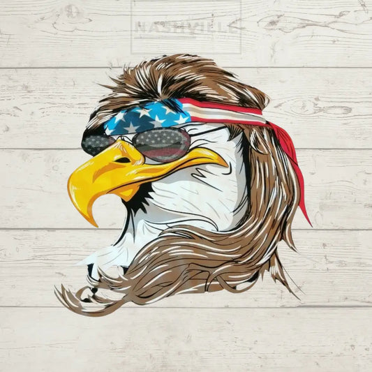 Patriotic Bald Eagle Transfer