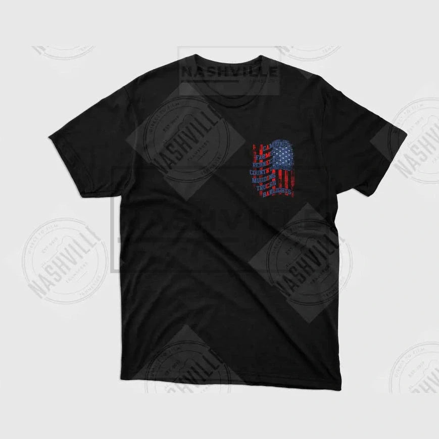 Patriotic Flag Tee.