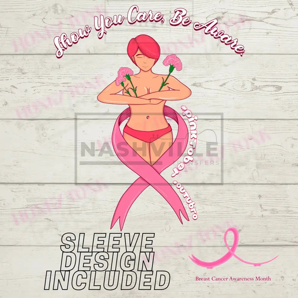 #Pinktober Cancer Awareness - Transfer Prints