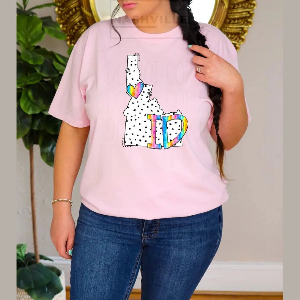 Polka Dot States Tees T - Shirt