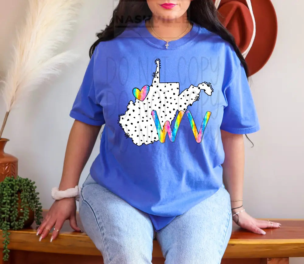 Polka Dot States Tees T - Shirt