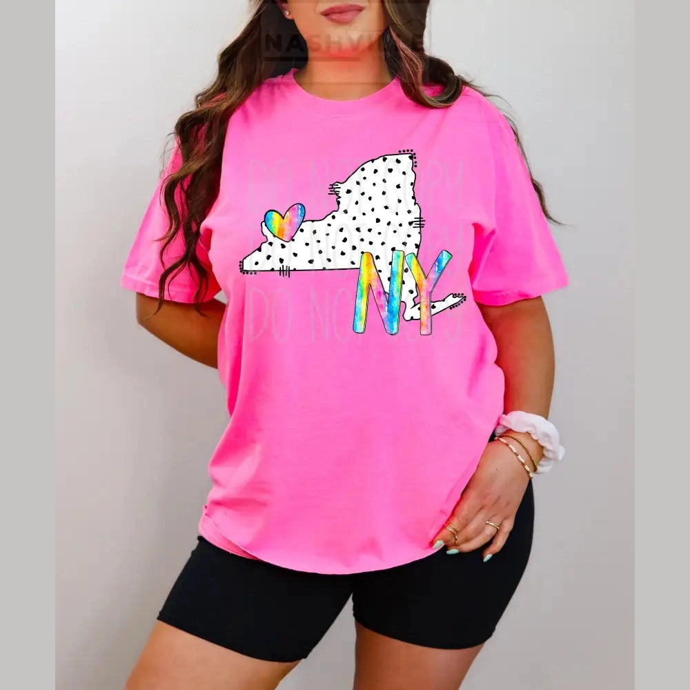 Polka Dot States Tees T - Shirt