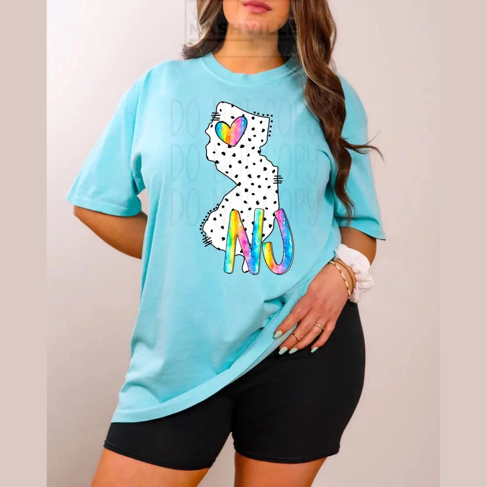 Polka Dot States Tees T - Shirt