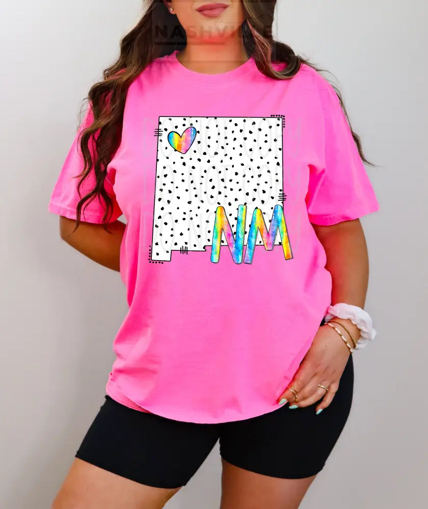 Polka Dot States Tees T - Shirt