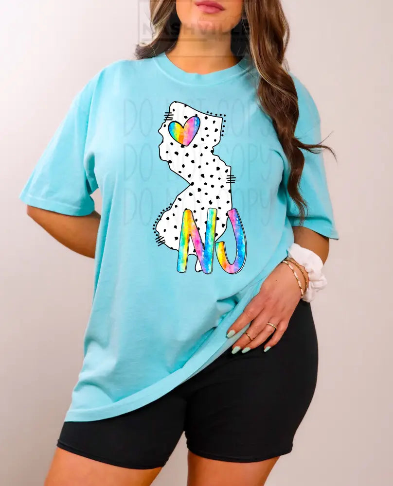 Polka Dot States Tees T - Shirt