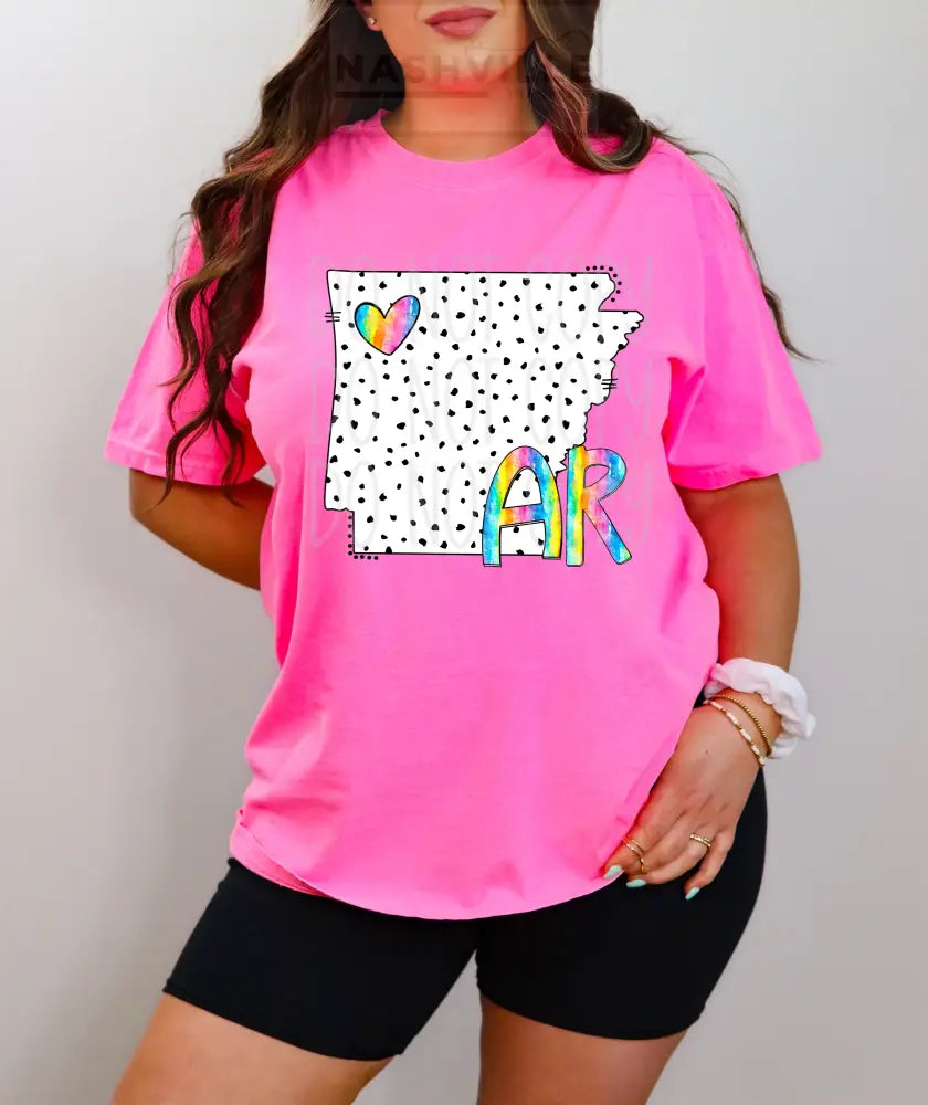 Polka Dot States Tees T - Shirt