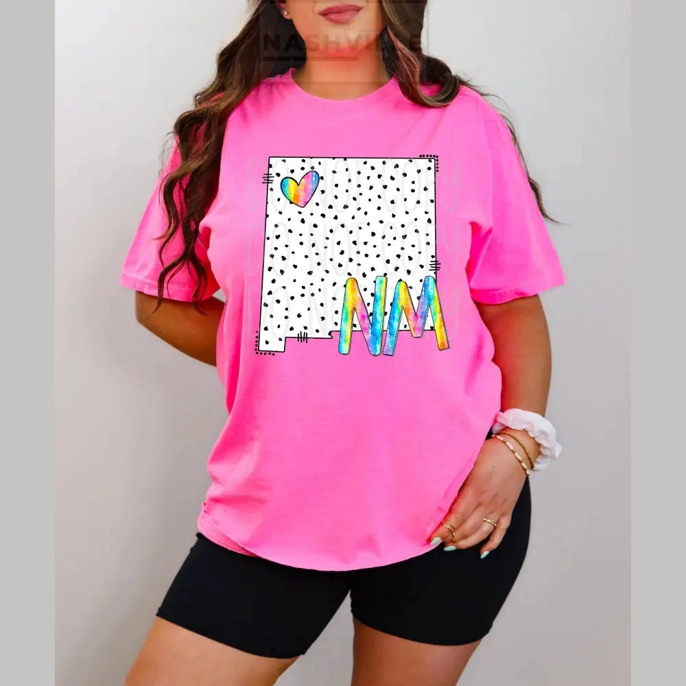 Polka Dot States Tees T - Shirt