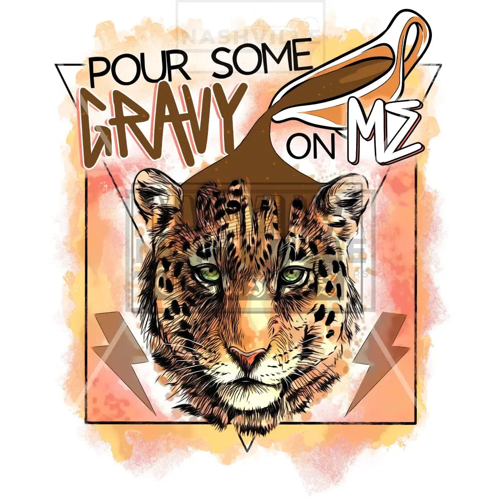 Pour Some Gravy On Me Thanksgiving Holiday Stock Transfer.