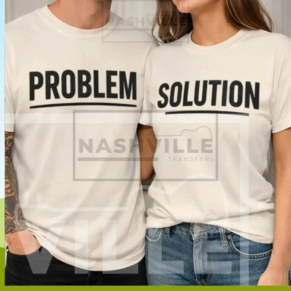 Problem / Solution Graphic Tee. T-SHIRT