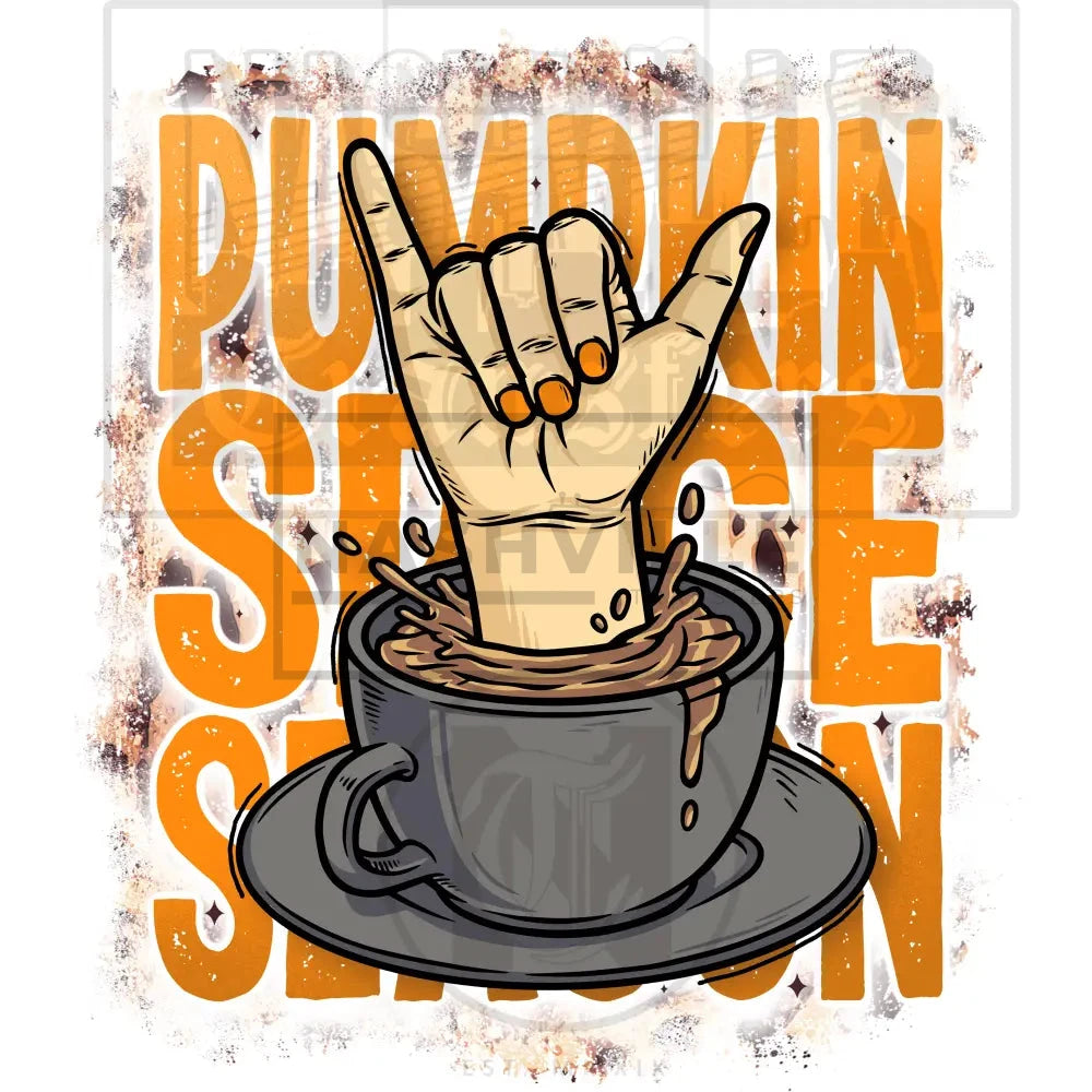 Pumpkin Spice Holiday Season Stock Transfer.