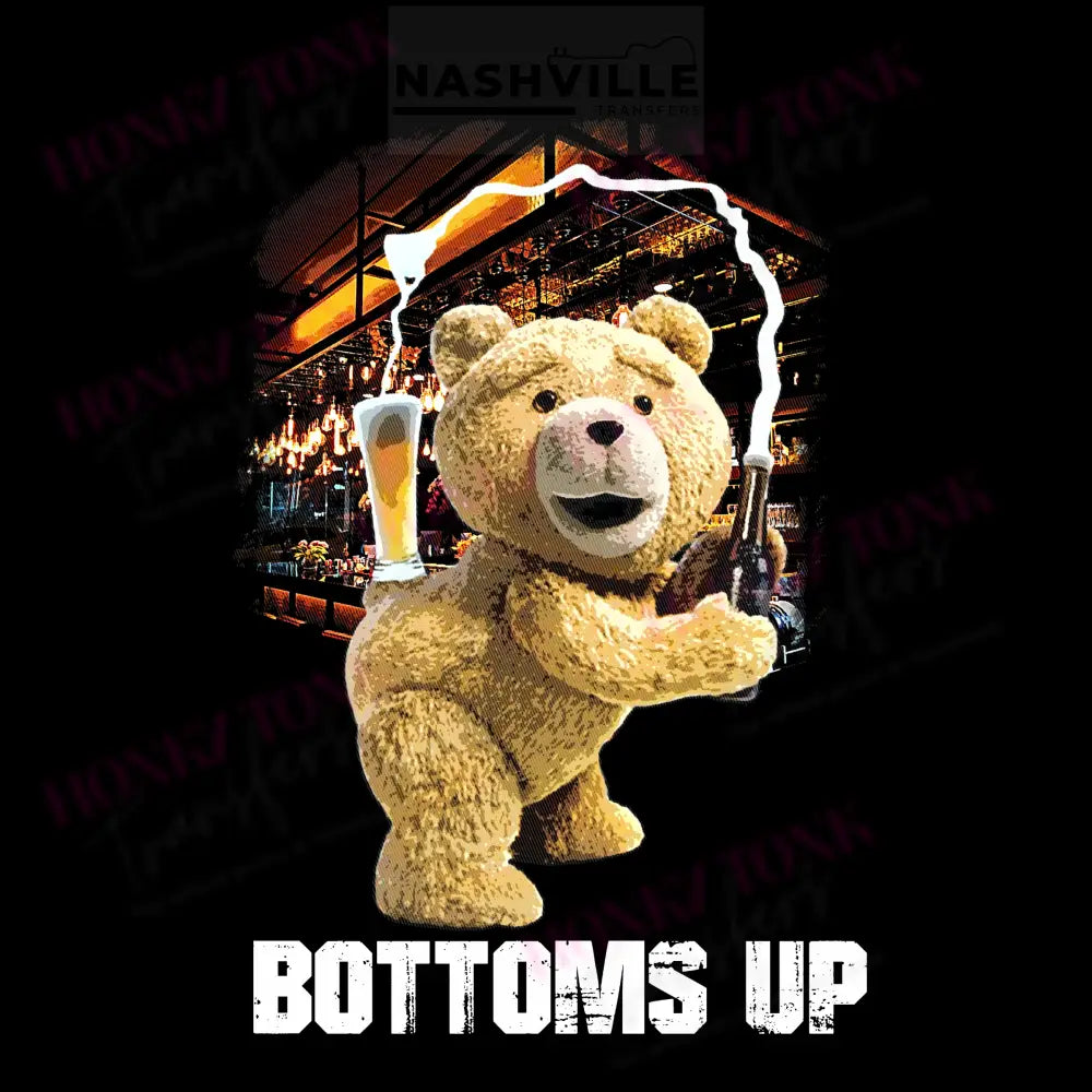 Rasterized Bottoms Up Bear