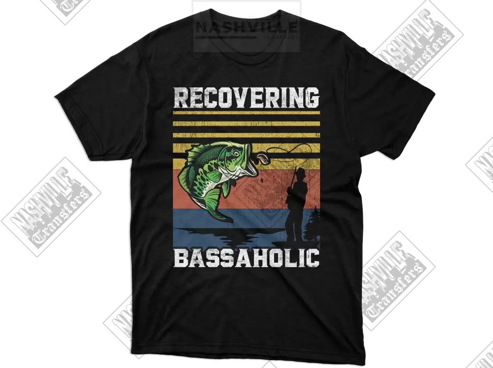 Recovering Bassaholic Tee.