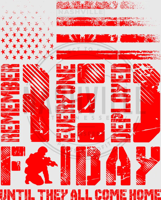 Red. Until They All Come Home Transfer. Prints