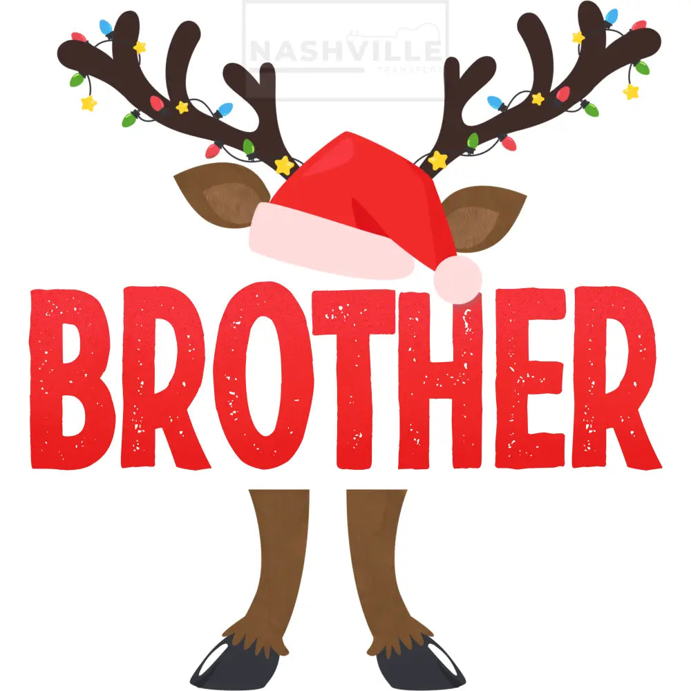 Reindeer Customizble Names Christmas Holiday Stock Transfer