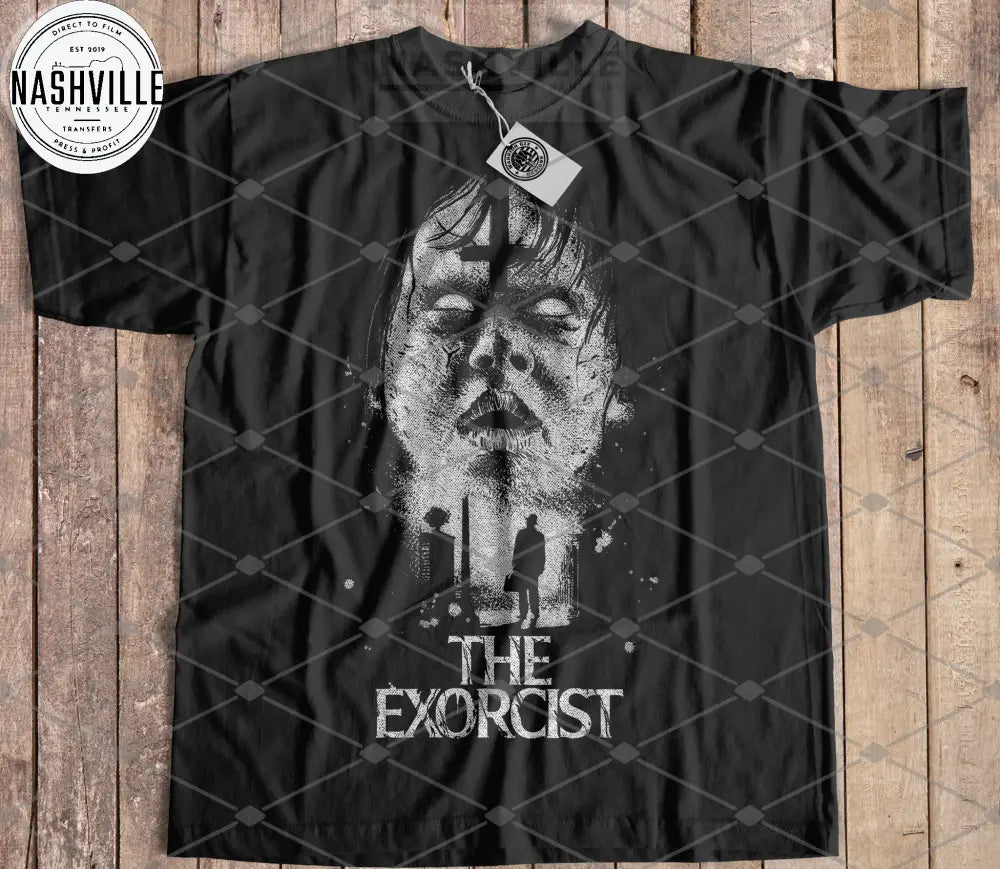 Scary Halloween Exorcist Tee.