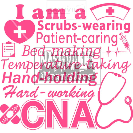 Scrubs-Wearing Hard Working Cna Stock Transfer.