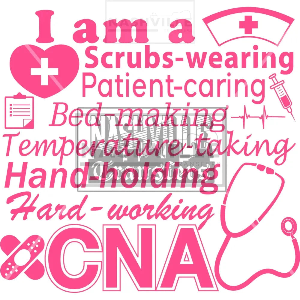 Scrubs-Wearing Hard Working Cna Stock Transfer.