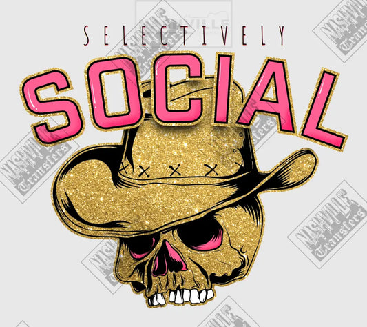 Selectively Social Stock Transfer. Pink
