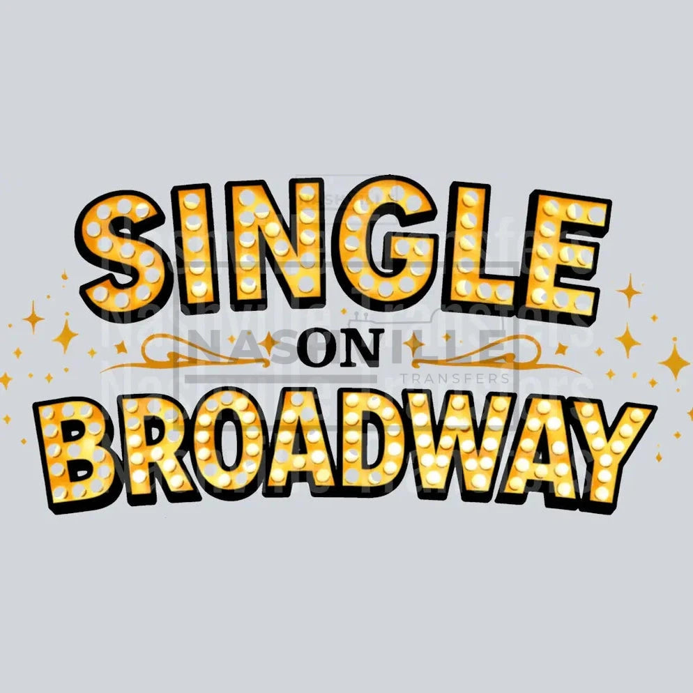 single o braodway