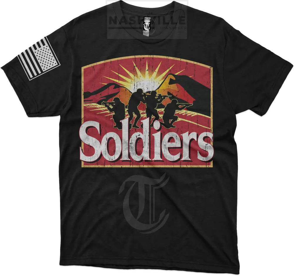 Soldiers Grunge Military - Transfer