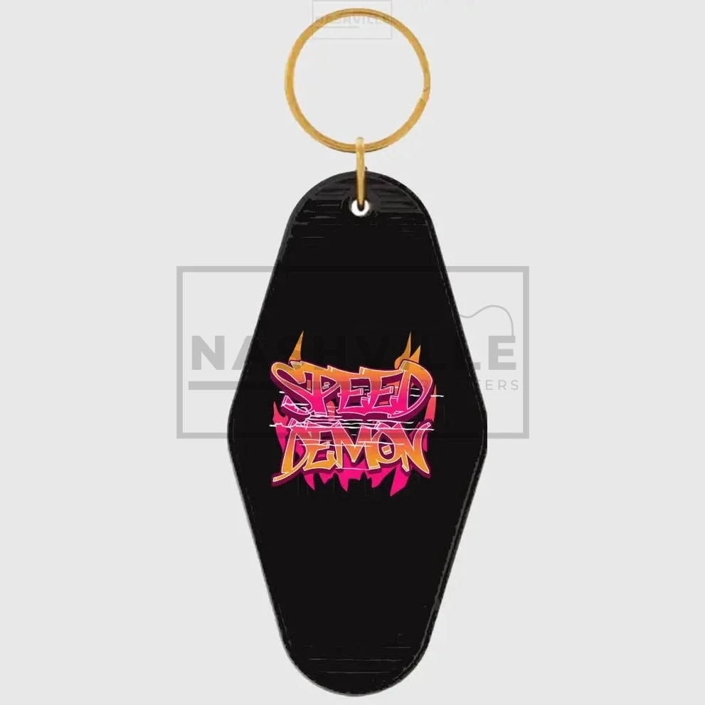 Speed Demon Keychain