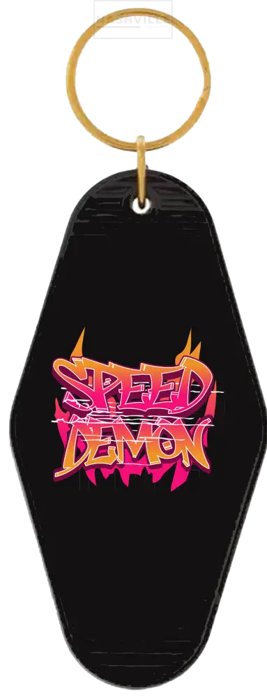 Speed Demon Keychain