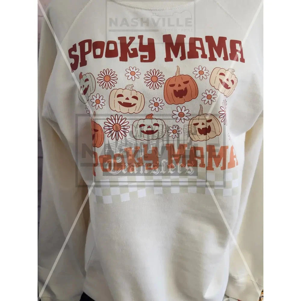 Spooky Mama Pumpkin Sweatshirt. T-Shirt