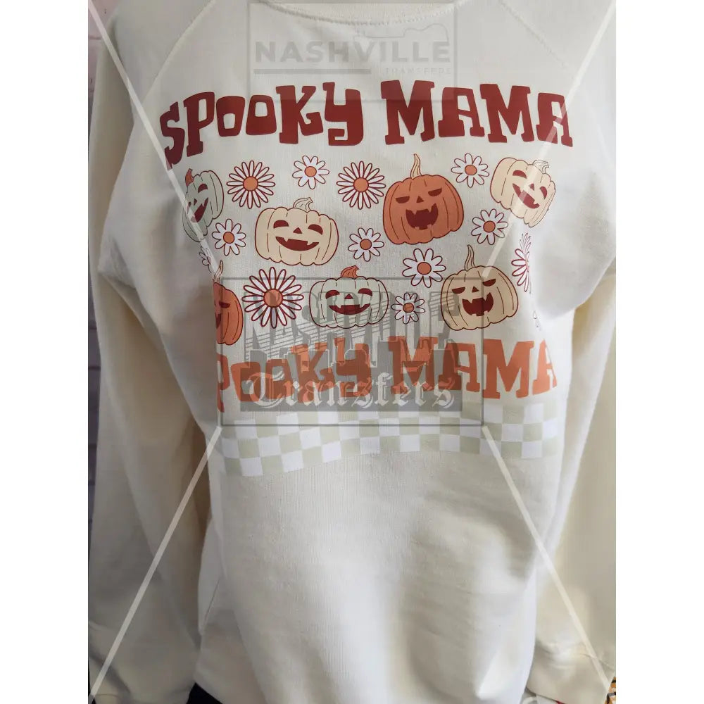 Spooky Mama Pumpkin Sweatshirt. T-Shirt