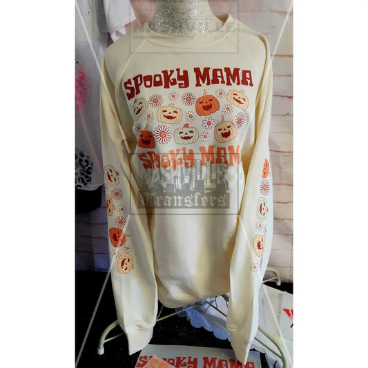 Spooky Mama Pumpkin Sweatshirt. T-Shirt