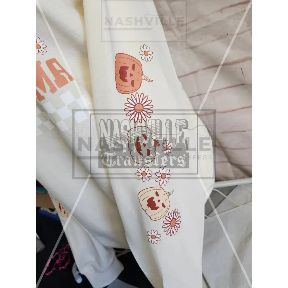 Spooky Mama Pumpkin Sweatshirt. T-Shirt