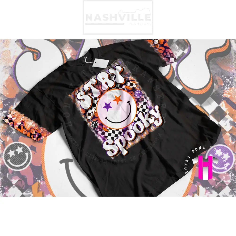 Stay Spooky Smiley Face Tee