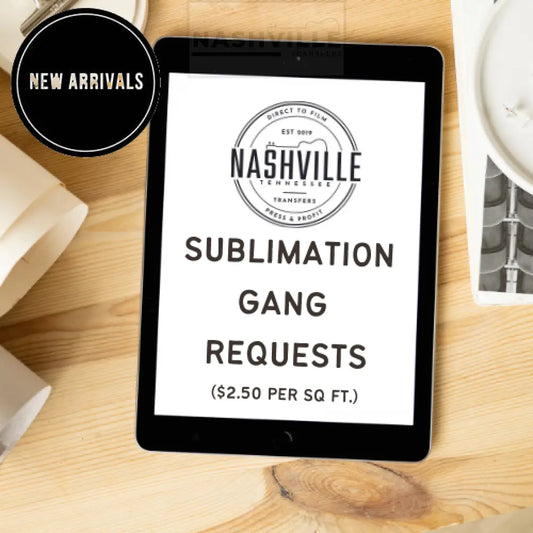 Sublimation Requests Gang Sheet