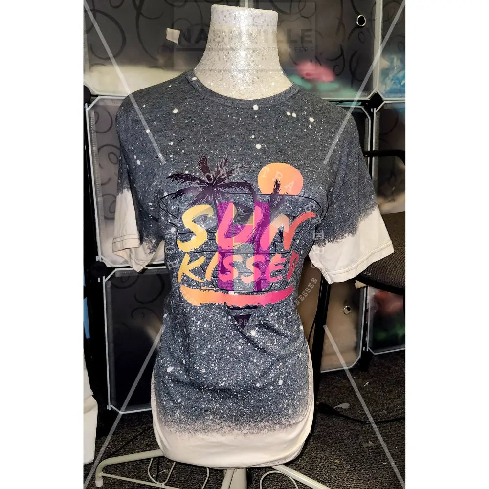 Sun Kissed Palm Tree Tie-Dyed Tee