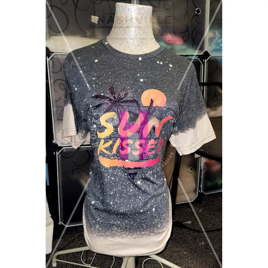 Sun Kissed Palm Tree Tie-Dyed Tee