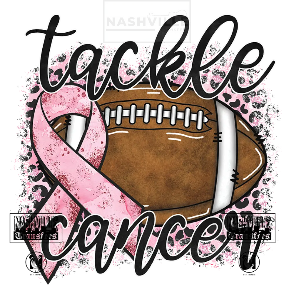 Tackle Cancer Football Stock Transfer.