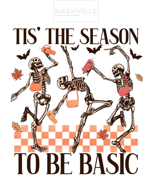 Tis The Season Skeleton Transfer