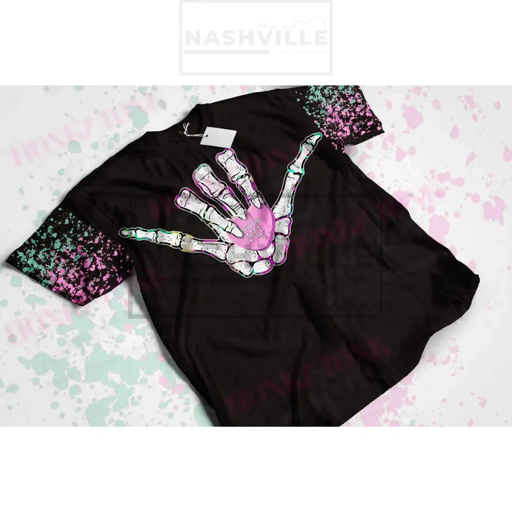 Valentines Skelly Holiday Tee T-Shirt