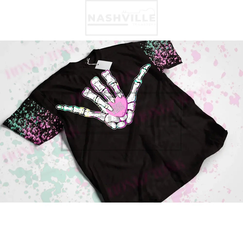 Valentines Skelly Holiday Tee T-Shirt