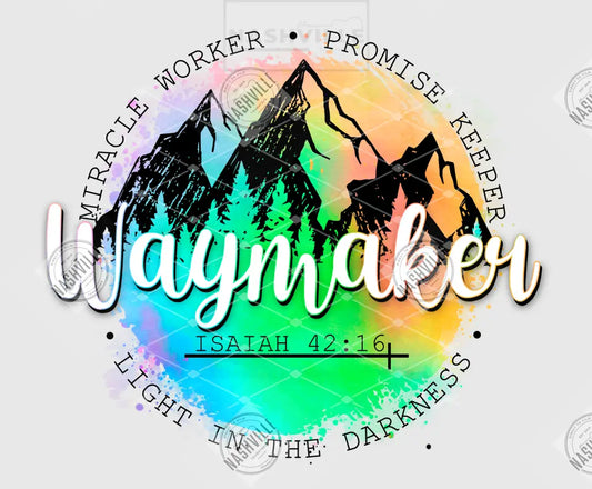 Waymaker Transfer Multi-Color / Clear Film