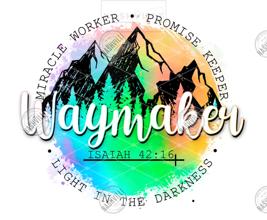 Waymaker Transfer Multi-Color / Clear Film