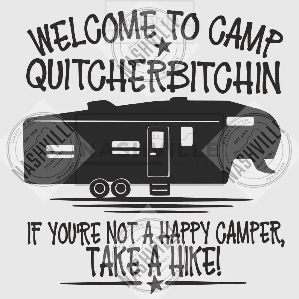 Welcome To Camp Transfer.