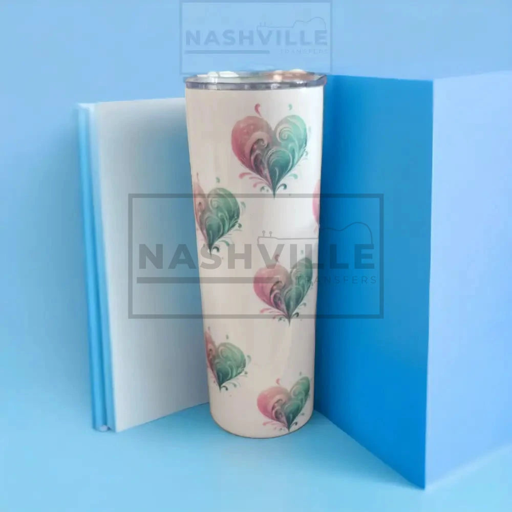 Whimsical Heart Tumbler.