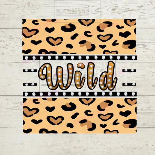 Wild Leopard Diamond Transfer