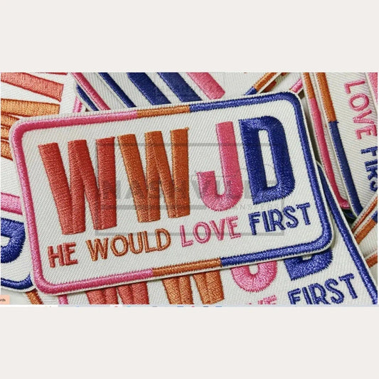 WWJD Embroidery Patch patch
